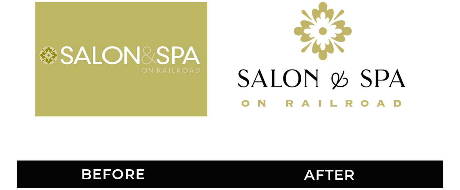 salon rebranding done by Imaginal Marketing