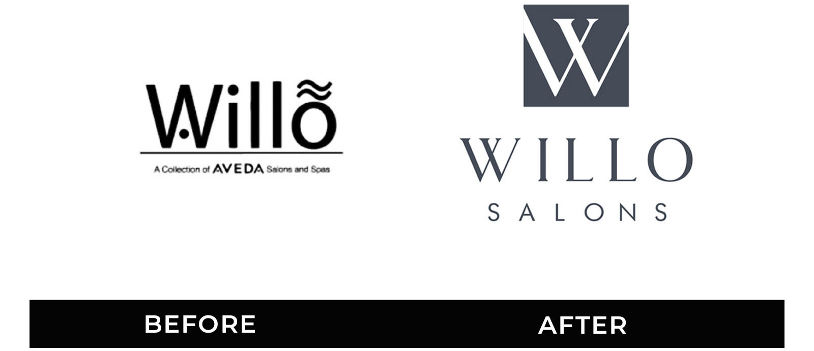 Rebranding of Willo Salon by Imaginal Marketing